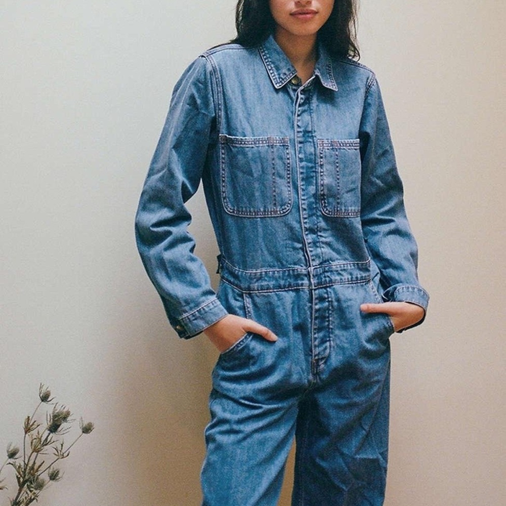 Billabong Endless Days denim jumpsuit, size S. - Picture 4 of 14